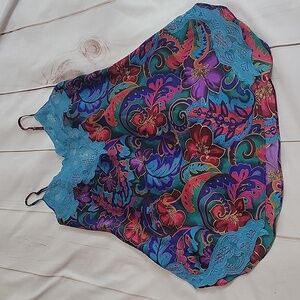 Victoria's Secret Gold Lable Vintage Slip Dress Nightgown Beautiful Floral Small